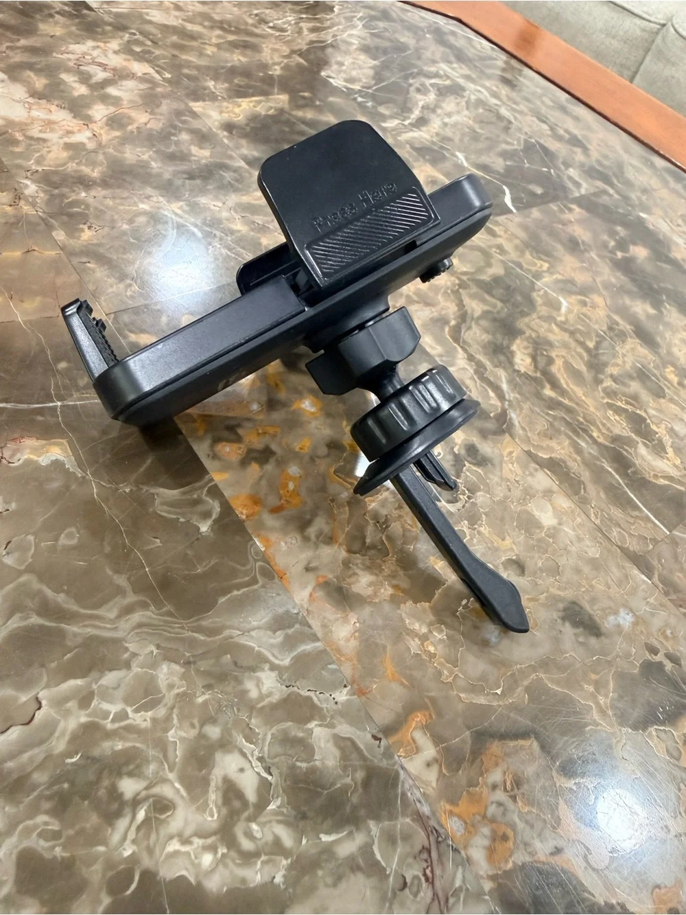 Black Universal Car Headrest Phone Mount Holder
